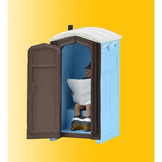 Viessmann 1545 Spur H0 Baustellen-Toilette, bew.