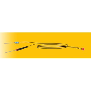 Viessmann 3563 Set LED rot, 5 Stueck