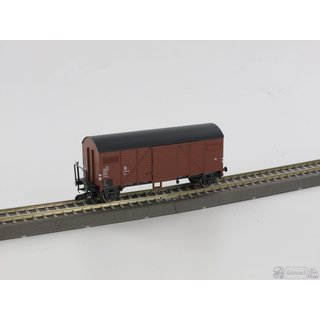 Hädl 113033 gedeckter Güterwagen Gms mit Bremserbühne DR Ep. III Spur TT