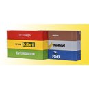 KIBRI 10922 H0 6Stk. 40ft.-Container Massstab: H0