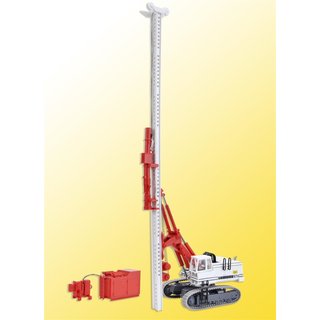KIBRI 11253 H0 LIEBHERR 974 mit Ramm u.Ziehgerät Massstab: H0