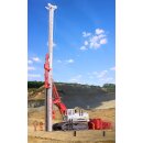 KIBRI 11253 H0 LIEBHERR 974 mit Ramm u.Ziehgerät Massstab: H0
