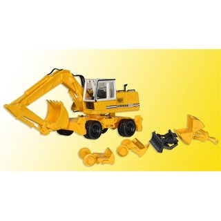 KIBRI 11264 H0 LIEBHERR Mobilbagger m. Anbaugeräten Massstab: H0