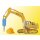 KIBRI 11271 H0 LIEBHERR 974 m. Abbruchmeißel Massstab: H0