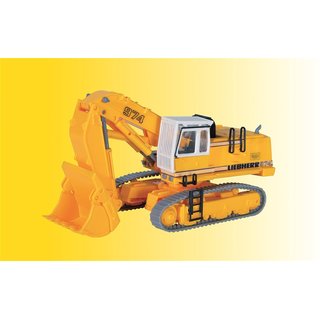 KIBRI 11272 H0 LIEBHERR Bagger 974 (gelb) Massstab: H0