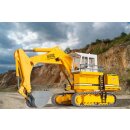 KIBRI 11272 H0 LIEBHERR Bagger 974 (gelb) Massstab: H0
