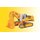KIBRI 11272 H0 LIEBHERR Bagger 974 (gelb) Massstab: H0