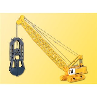 KIBRI 11280 H0 Seilbagger m. Schlitzwandgreifer Massstab: H0