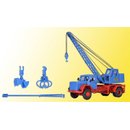 KIBRI 11290 H0 Magirus Eckhauber mit Fuchsbagger...