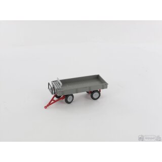 Mehlhose 9213 Anhänger T4 m.Sitzbank grau/rot/grau Maßstab: 1:87