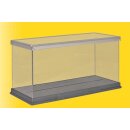 KIBRI 12061 Sammler-Vitrine mit Gleis 19x8x10,5cm...