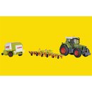 KIBRI 12233 H0 Class Set Fendt m.Anbaugeräten...