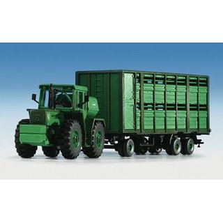 KIBRI 12239 H0 MB Trac m. Viehtransportanhänger Massstab: H0