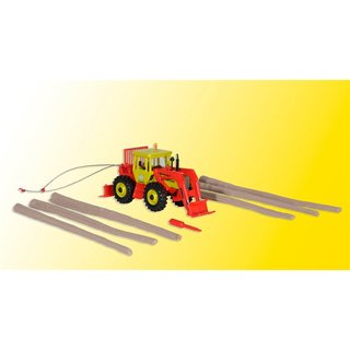 KIBRI 12254 H0 MB Trac mit Rueckeschaufel Massstab: H0