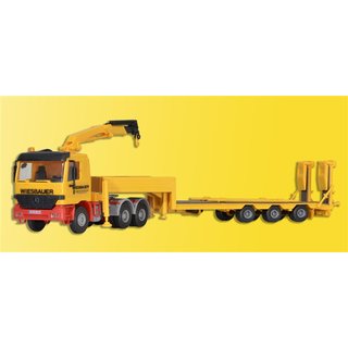 KIBRI 13579 ACTROS mit Kran Massstab: H0