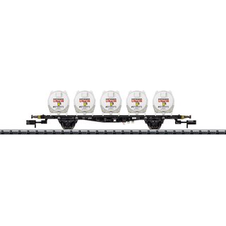 Trix T15437 Behältertragwagen DB Ep. IV  Spur N