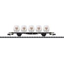 Trix T15437 Behältertragwagen DB Ep. IV  Spur N