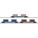 Trix T15961 Gterwagen-Set Containertransport DB Ep. IV...