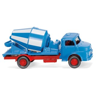 Wiking 053202 MB Kurzhauber Betomischer, blau/weiß Maßstab: 1:87