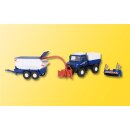 KIBRI 14984 UNIMOG m.Fronthaecksler/Mulde Massstab: H0