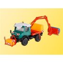 KIBRI 14989 UNIMOG mit Tunnelbuerste Massstab: H0