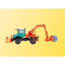 KIBRI 14989 UNIMOG mit Tunnelbuerste Massstab: H0