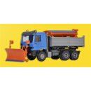 KIBRI 15006 MB ACTROS mit Pflug und Streu Massstab: H0