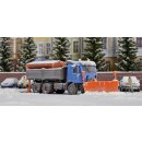 KIBRI 15006 MB ACTROS mit Pflug und Streu Massstab: H0