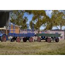 KIBRI 15702  2 Gummiradwagen Massstab: H0