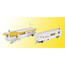 KIBRI 15704 2 Schausteller Wagen Massstab: H0