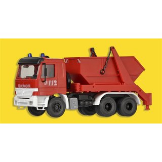 KIBRI 18268 FW Actros Absetzkipper mit Mulde Massstab: H0