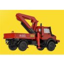 KIBRI 18271 FW Unimog mit Palfinger-Kran Massstab: H0