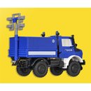 KIBRI 18476 Unimog mit 4achs Tieflader un Massstab: H0