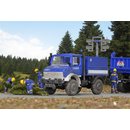 KIBRI 18476 Unimog mit 4achs Tieflader un Massstab: H0