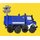 KIBRI 18476 Unimog mit 4achs Tieflader un Massstab: H0