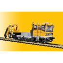 KIBRI 26260 H0 Niederbordwagen mit Baggerlader Massstab: H0