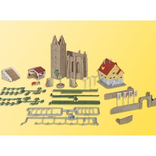 KIBRI 36401 Z Ruine Klostergart inkl.Haus Massstab: Z