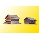 KIBRI 36817 Z Stall mit Stadel in Elm Massstab: Z