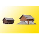 KIBRI 36817 Z Stall mit Stadel in Elm Massstab: Z