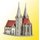 KIBRI 36818 Z Stadtkirche "Oberhofen-Goep Massstab: Z