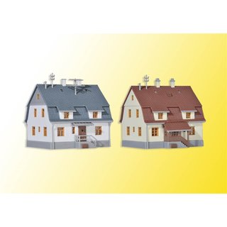 KIBRI 36830 Z Siedlungshaeuser 2 ST "Am Massstab: Z