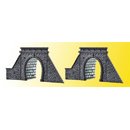 KIBRI 36900 2 Tunnelportale eingleisig mi Massstab: Z