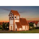 KIBRI 37027 N Kirche "Schanbach" Massstab: N