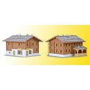 KIBRI 37030 N laendliche Haeuser 2 ST Massstab: N