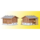 KIBRI 37030 N laendliche Haeuser 2 ST Massstab: N