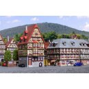KIBRI 37101 NHohes Haus und Eckhaus Massstab: N