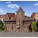 KIBRI 37108 NWehrturm mit Mauer in Rothenb Massstab: N