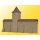 KIBRI 37108 NWehrturm mit Mauer in Rothenb Massstab: N