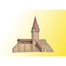 KIBRI 37109 N Rundturm mit Mauer " Marktb Massstab: N
