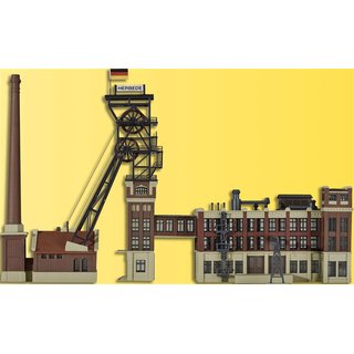 KIBRI 37228 N Foerderturm m.Maschinenh Massstab: N